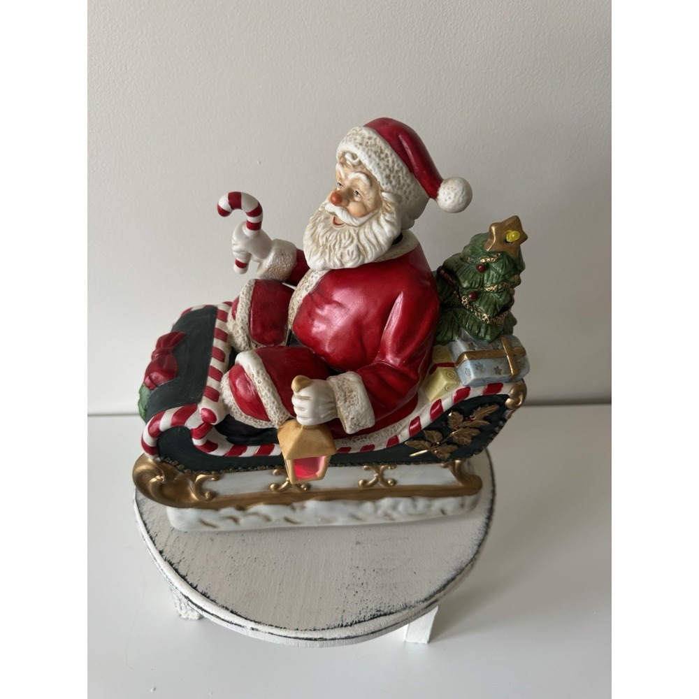 Melody In Motion 2001 Santa " O Christmass Tree " In Box No 07251